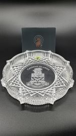 Waterford Crystal Cayman Islands tray