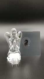 Waterford Crystal Kneeling Angel