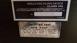 Meilink combination fire safe