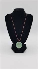 Jade necklace