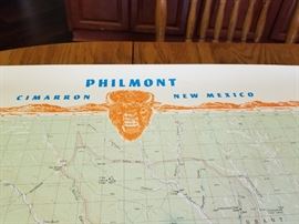 Topographic Map of Philmont Scout Camp - 3 of 3