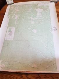 Topographic Map of Philmont Scout Camp - 2 of 3