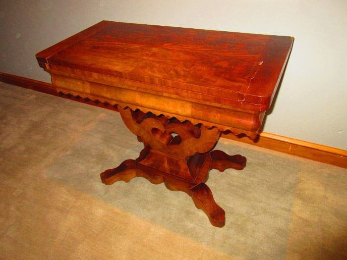 Game table circa 1820s