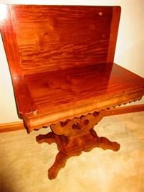 Image of interior of game table circa 1820s