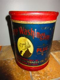 Antique tobacco tin