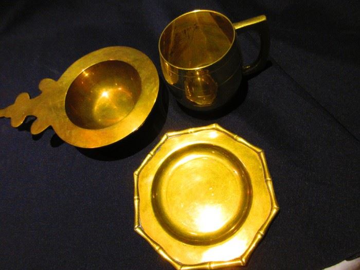 Vintage brass wares