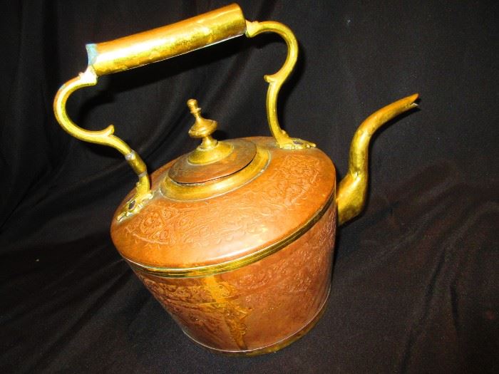 Antique middle eastern kettle