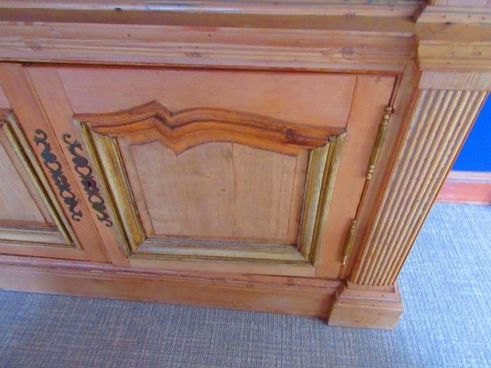 Detail of early 19th century French cabinet
