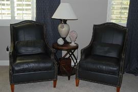 CENTER TABLE NOT FOR SALE - JUST CHAIRS AND LAMP