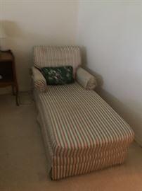 Relaxed luxury in comfortable chase lounge.