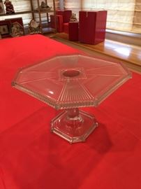 Vintage Cake Plate.