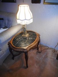 Vintage Marble ( As found) Occasional Table