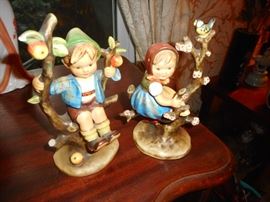 Vintage Hummel Apple Girl, Apple Boy 