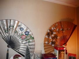 Hand Painted Fans