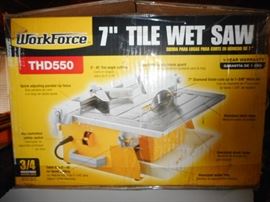 Workforce Tile Saw