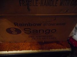 Rainbow Stoneware, Sango, 45 Piece Set NRFB