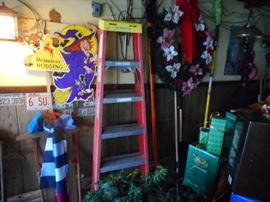 Ladders, Vintage Sleds