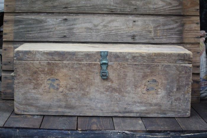 Antique toolbox