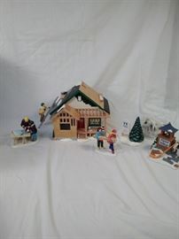 Department 56 snow village Habitat for Humanity House