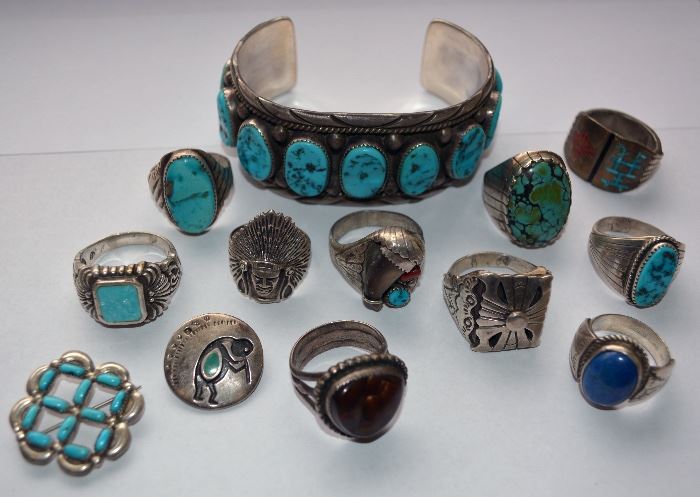 Native American turquoise jewelry 