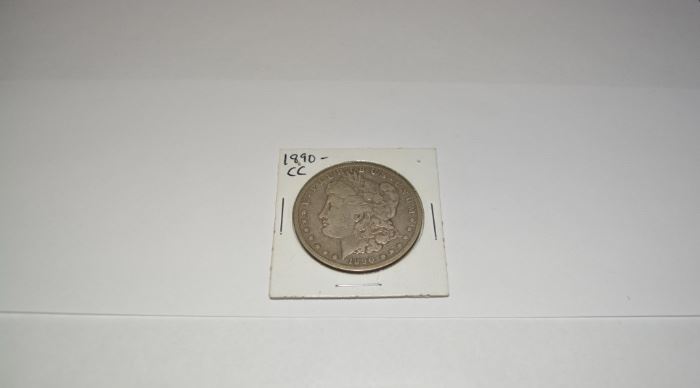 1890 Carson City Morgan Silver Dollar