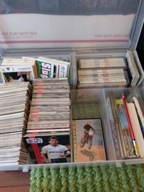 soccer cards and various other cards