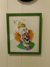  Clown by S. Joyce 1972
