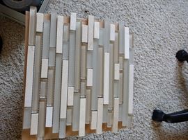 Random Brick Series in Driftwood each case contains five 1 sq ft tiles. 10 cases. 50 sq ft in total. Brand new in boxes