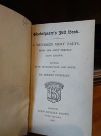 Shakespeare's "A Hundred Mery Talys" 1866