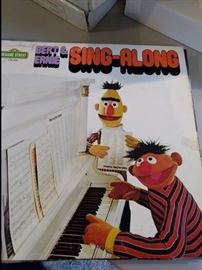 Bert and Ernie Sing Along LP 