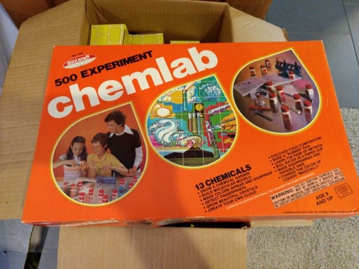 Chemlab includes 13 chemicals 