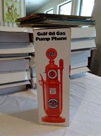 1984 Gulf Oil Gas Pump Phone 