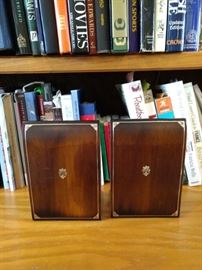 Hand Carved Bookends made in Florence circa 1945