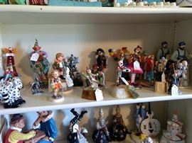Clowns, Hummel, Gorham Music Box