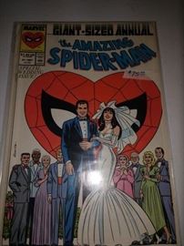 1987 Marvel Giant Sized Annual The Amazing Spider-Man Special Wedding Issue 21 1987