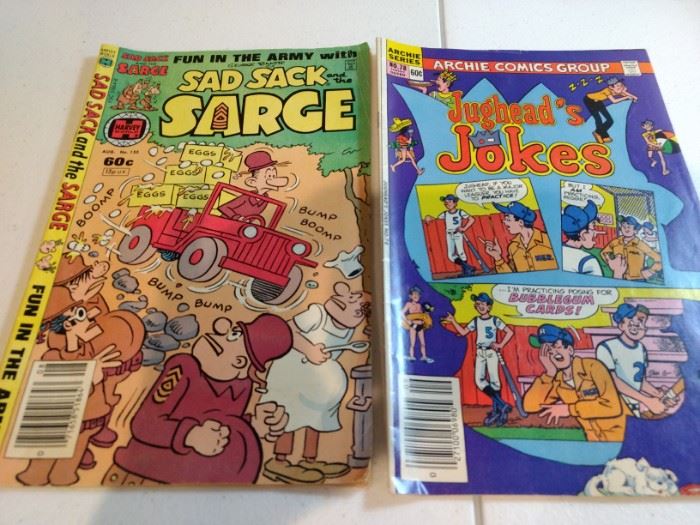 Sad Sack Sarge and Jughead's Jokes