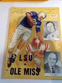 November 1962 LSU vs Ole Miss