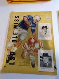 November 4 1961  LSU vs Ole Miss