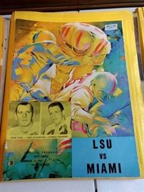 October 1962 LSU vs Miami