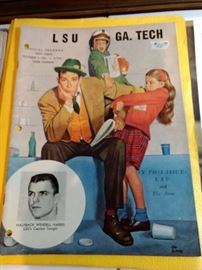 October 7, 1961 LSU vs GA Tech