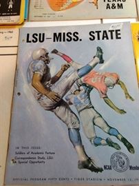 LSU vs Mississippi State   November 13, 1965