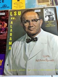 LSU vs Alabama November 11, 1967