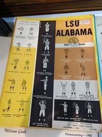 LSU vs Alabama November 6, 1965