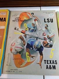 LSU vs Texas A&M September 18, 1965
