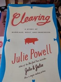 Cleaving by Julie Powell signed copy 