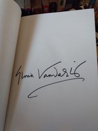 Signed Gloria Vandebilt 