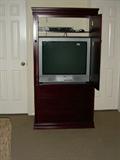 Entertainment center, TV