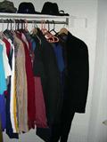 Men's clothing, including cashmere coat