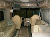 Interior of 2000 Beaver motor home, Concord Patriot model, with 20,200 miles. Subject to prior sale. Contact Lorrie if you're interested. Priced to sell at $50,000.