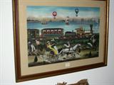 Ralph Cahoon color litho